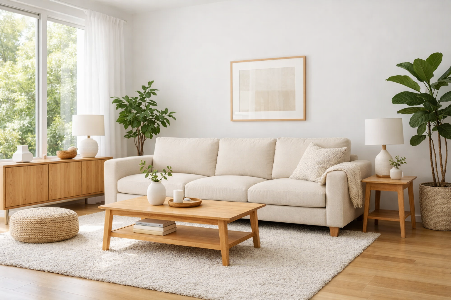 Sala limpa e moderna